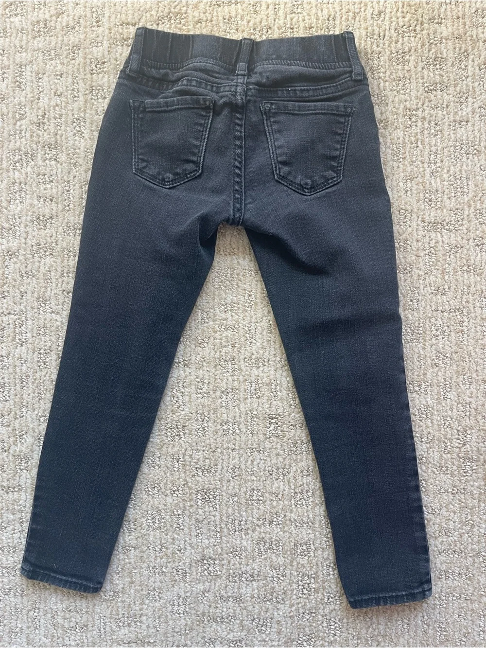 GAP Girls' Dark Gray Stretch Jeggings